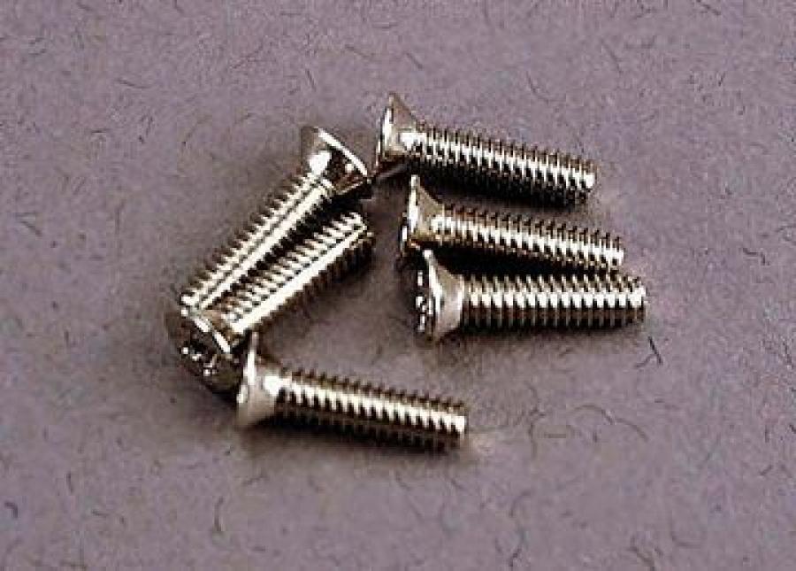 Traxxas Screws M2x8mm Countersunk (6) TRX3161