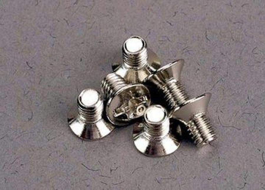 Traxxas Screws M3x5mm Countersunk (6) TRX3165