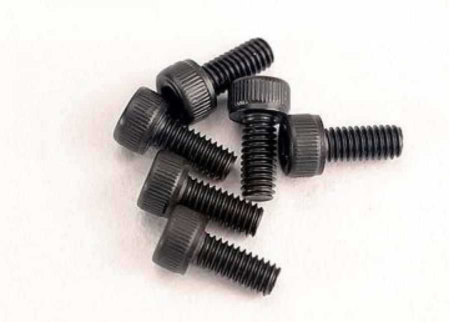 Traxxas Screws M2.5x6mm Cap-head Hex Socket (6) TRX3215