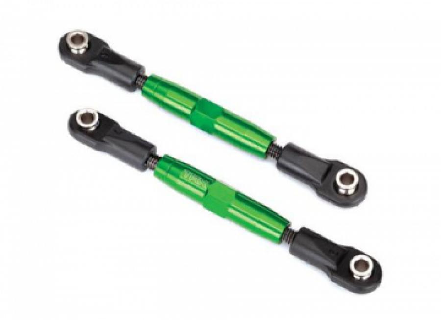 Traxxas Turnbuckle Complete Alu Green Camber Link 83mm (2) TRX3643G