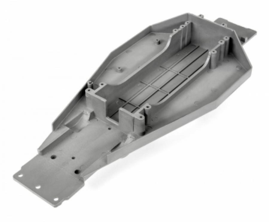 Traxxas Lower Chassis Grey (Long Battery) Bandit/Rustler TRX3722R