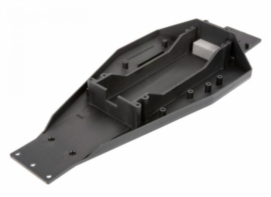 Traxxas Lower Chassis Black (Long Battery) Bandit/Rustler TRX3728