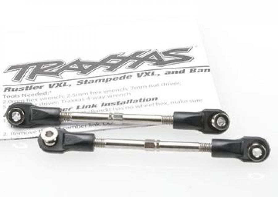 Traxxas Turnbuckle Toe Link Complete 78mm Steel (2) TRX3745