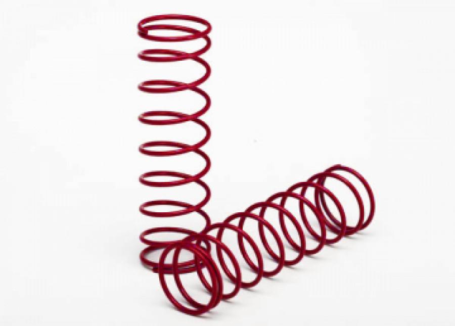 Traxxas Springs Front Red (2) TRX3758R
