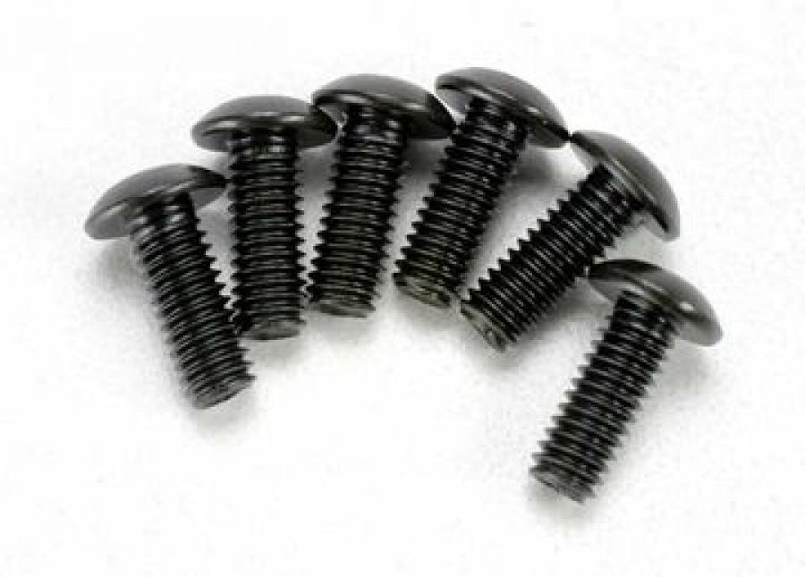 Traxxas Screws M4x12mm Button-head Hex Socket (6) TRX3937