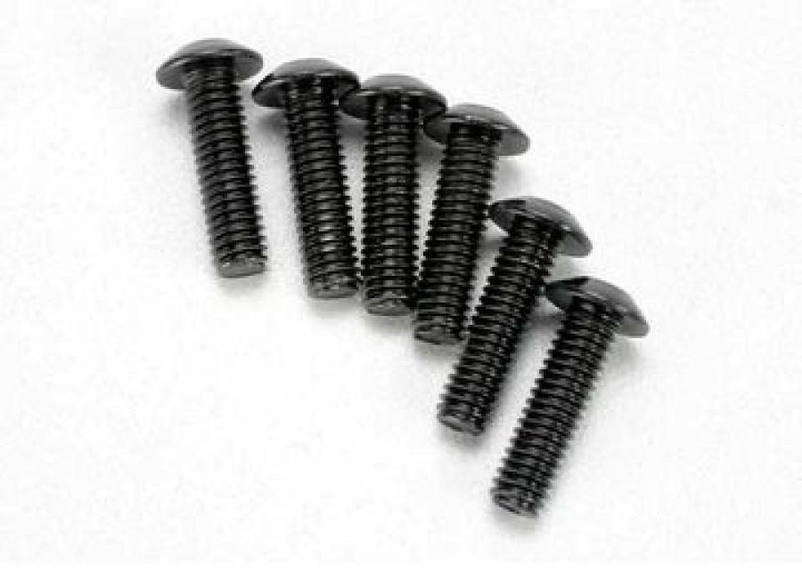 Traxxas Screws M4x14mm Button-head Hex Socket (6) TRX3938