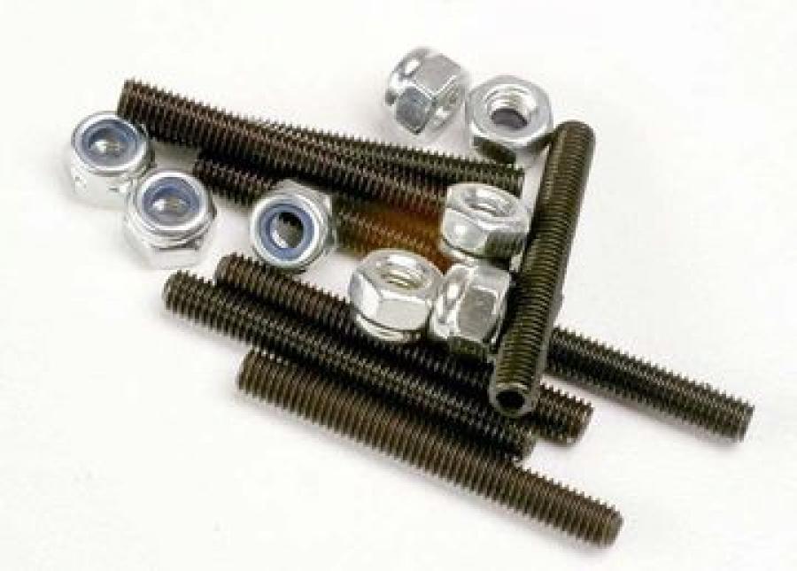 Traxxas Set Screws M3x25mm (8) Lock Nut 3mm (8) TRX3962