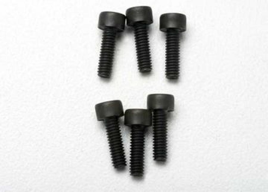 Traxxas Screws M2.5x8mm Cap-head Hex Socket (6) TRX3965