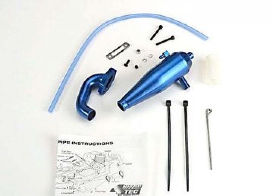 Traxxas Aluminium Tuned Pipe & Header Set Nitro 4-Tec TRX4486