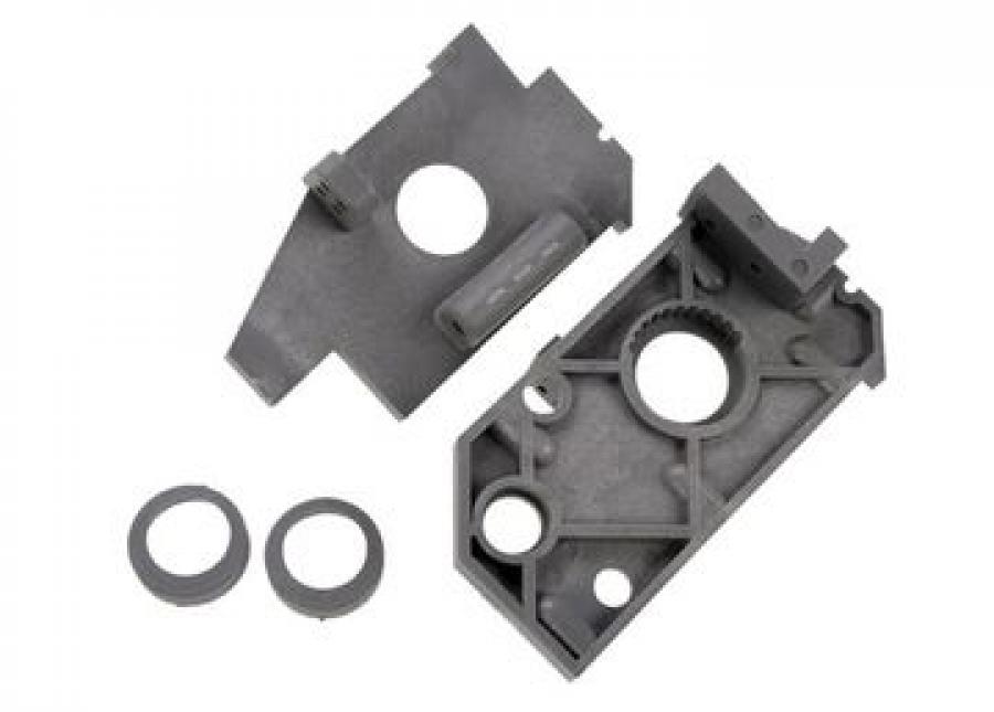 Traxxas Side plates, rear (l&r) (grey) TRX4824A