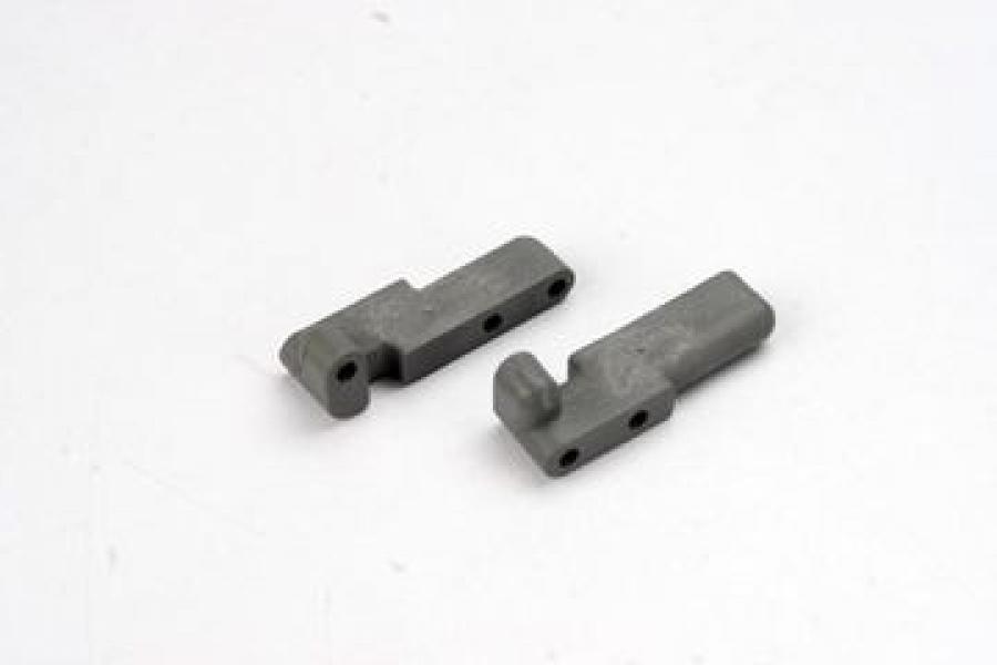 Traxxas Steering Servo Mounts Grey (Pair) TRX4918A