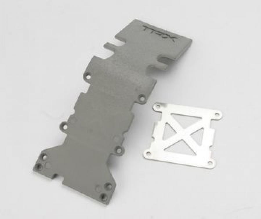 Traxxas Skidplate Rear Grey TRX4938A