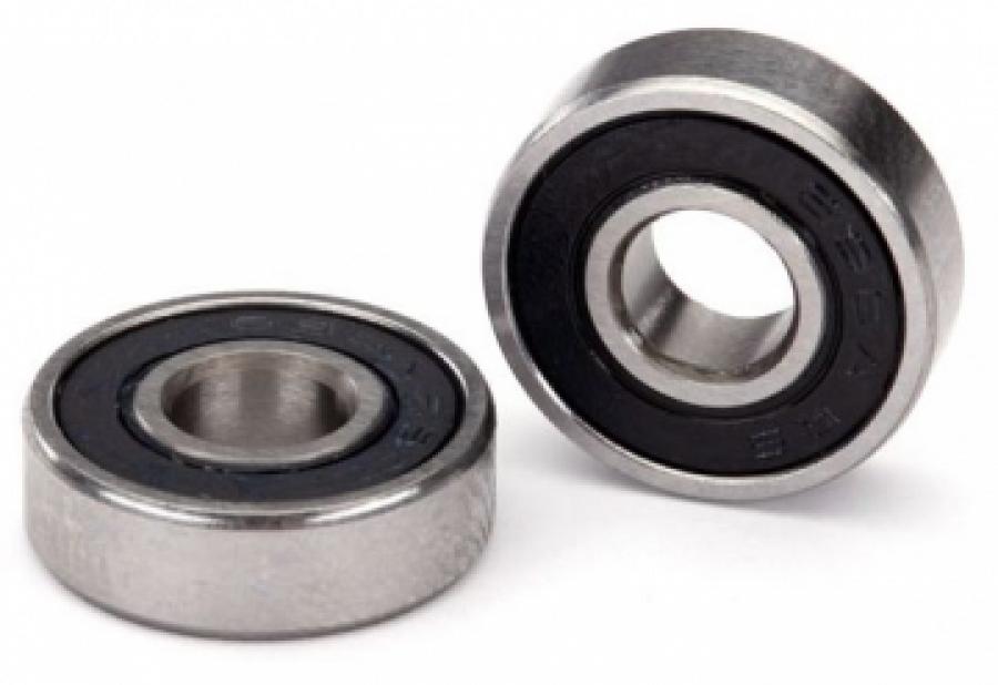 Traxxas Ball Bearings 6x16x5mm Black Rubber sealed (2) TRX5099A