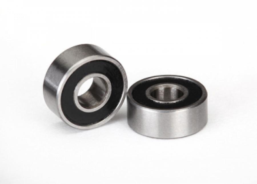 Traxxas Ball Bearing 4x10x4mm Black Rubber Seal (2) TRX5104A