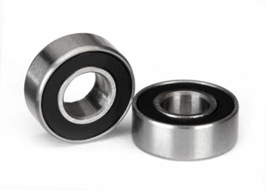 Traxxas Ball bearing 5x11x4mm Black Rubber Sealed (2) TRX5116A