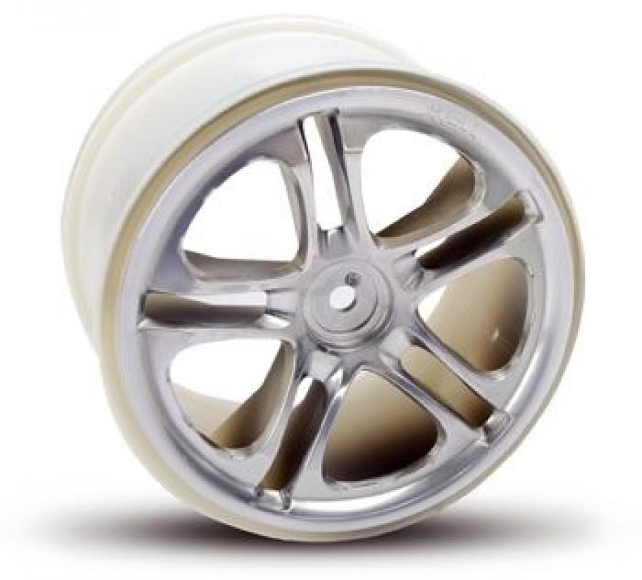 Traxxas Wheels Split-Spoke Satin (14mm) 3.8" (2) TRX5172