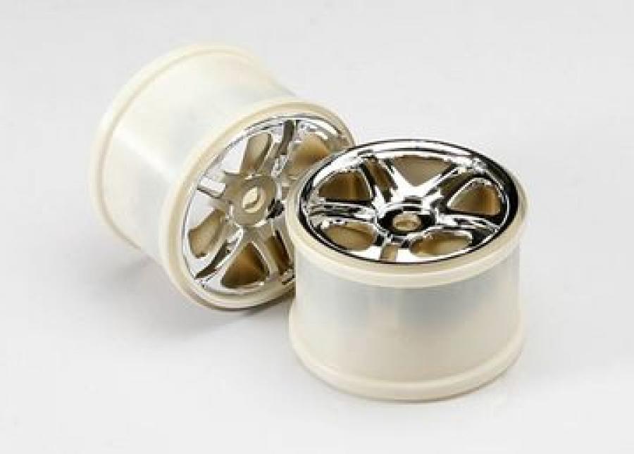 Traxxas Wheels Split-Spoke Chrome (17mm) 3,8" (2) TRX5172R
