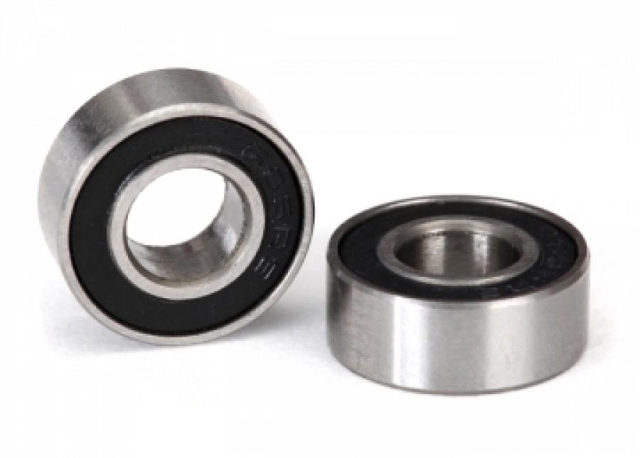 Traxxas Ball bearings, blue rubber sealed (6x13x5mm) (2) TRX5180A