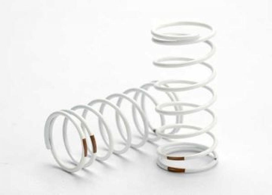 Traxxas Shock Springs GTR White (1.0 Rate Tan) (2) TRX5429