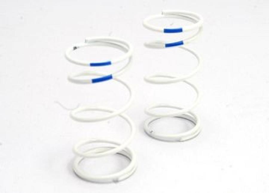 Traxxas Shock Springs GTR White (1.6 Rate Blue) (2) TRX5434