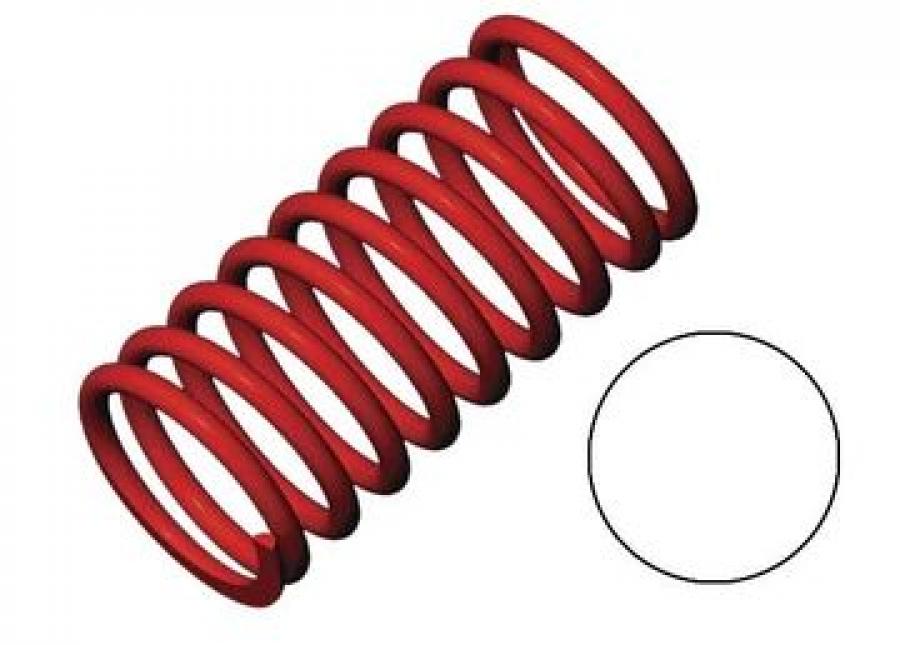 Traxxas Shock Springs GTR Red (2.9 Rate White) (2) TRX5436