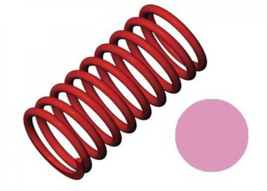 Traxxas Shock Springs GTR Red (5.4 Rate Pink) (2) TRX5443