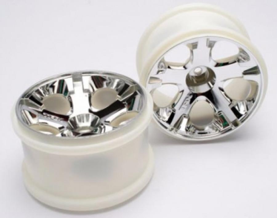 Traxxas Wheels All-Star Chrome 2.8" (2) TRX5576