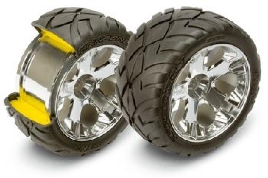 Traxxas Tires & Wheels Anaconda/All-Star 2.8" (Nitro Front) (2) TRX5577R
