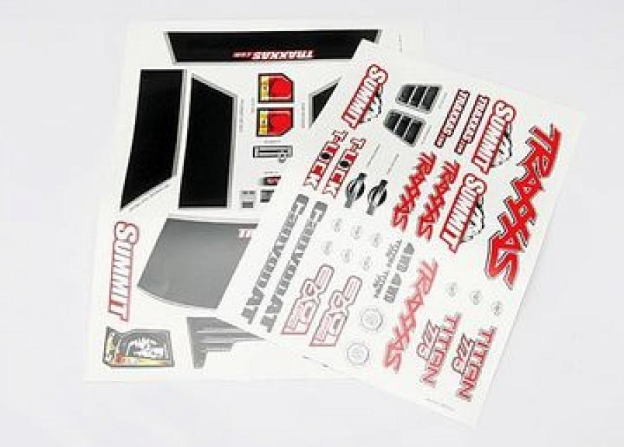 Traxxas Decal Sheet Summit TRX5615