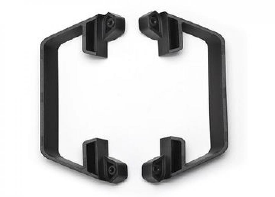 Traxxas Nerf Bars LCG Slash 2wd Black (2) TRX5833