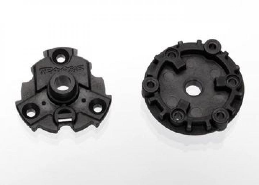 Traxxas Housing, cush drive (front & rear halves) TRX6464