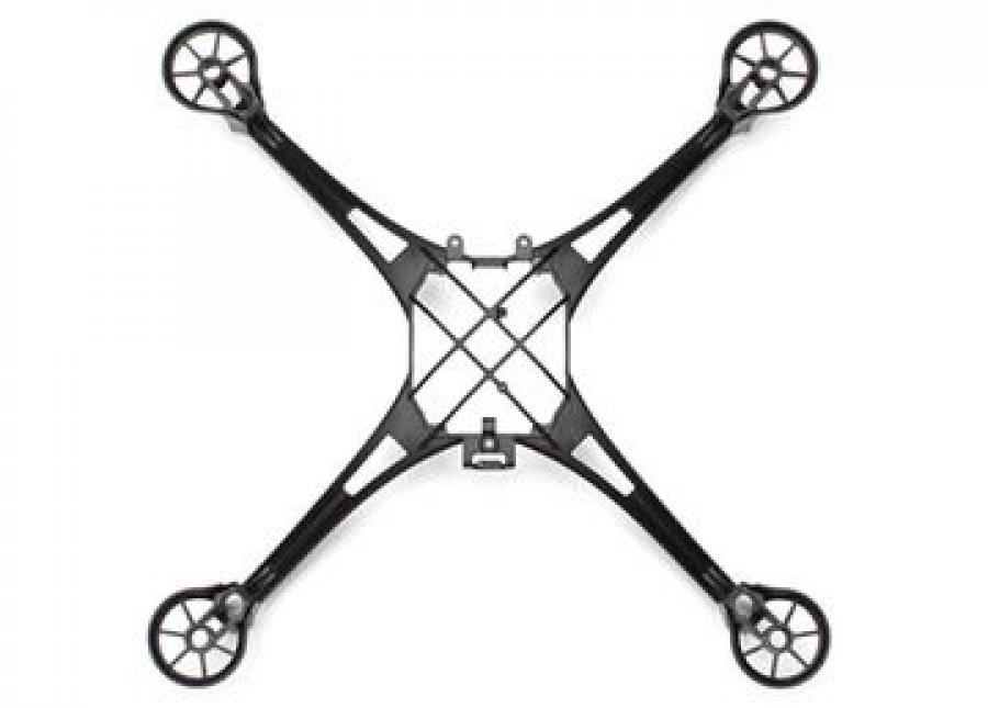 Traxxas Main Frame (Black)/ Screws TRX6623