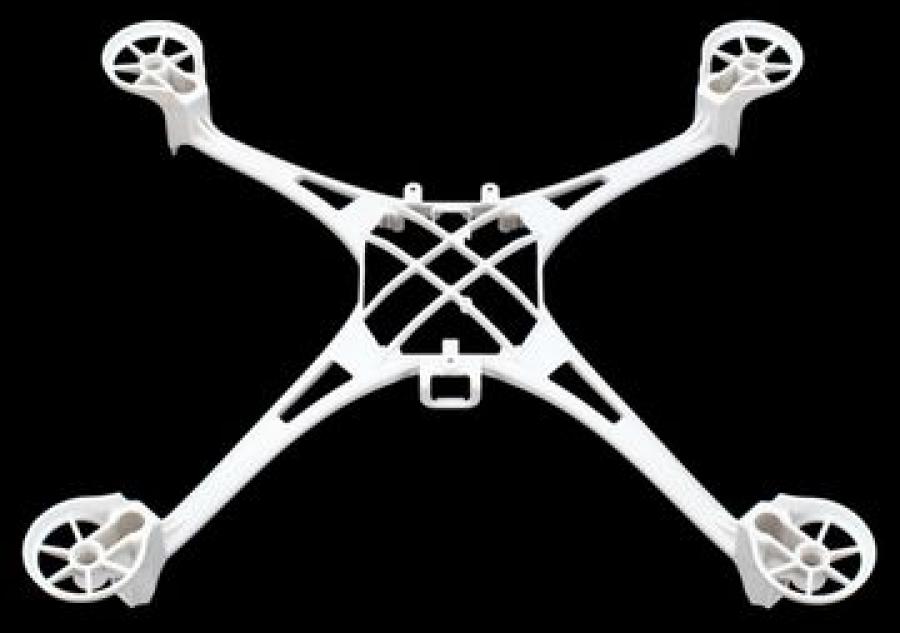 Traxxas Main Frame White (1) TRX6623A