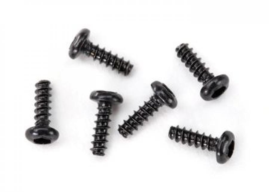 Traxxas Screws 1.6x5mm Button-head Self-tapping (6) TRX6644