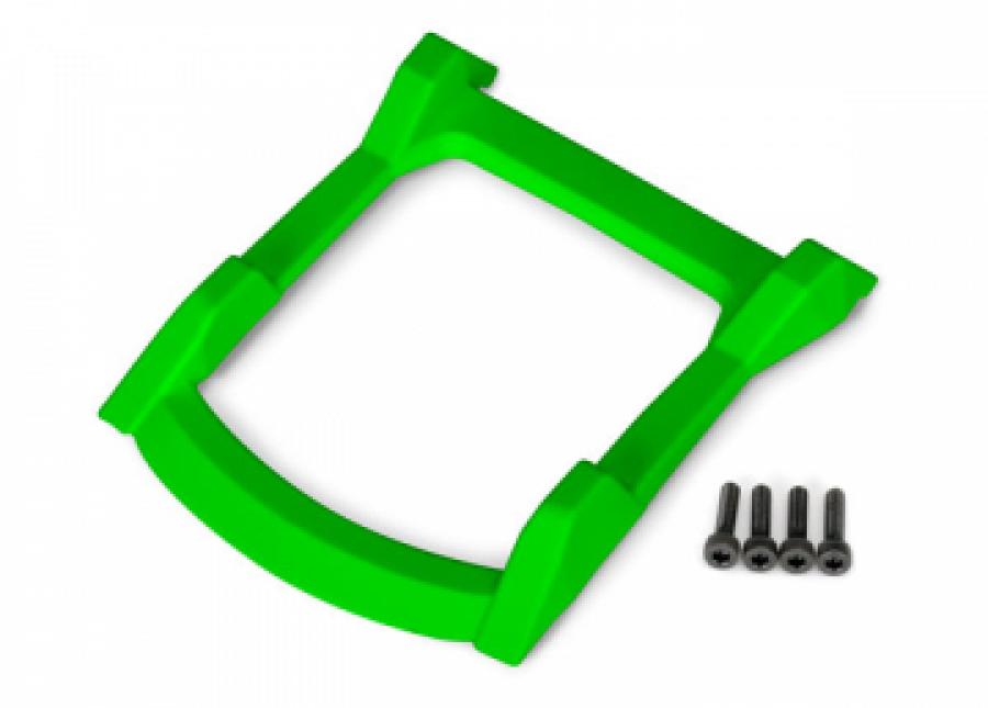 Traxxas Body Skid Plate Roof Green Rustler 4x4 TRX6728G