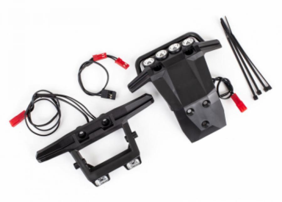 Traxxas Traxxas LED Lights Front and Rear Kit Complete Rustler 4x4 TRX6793