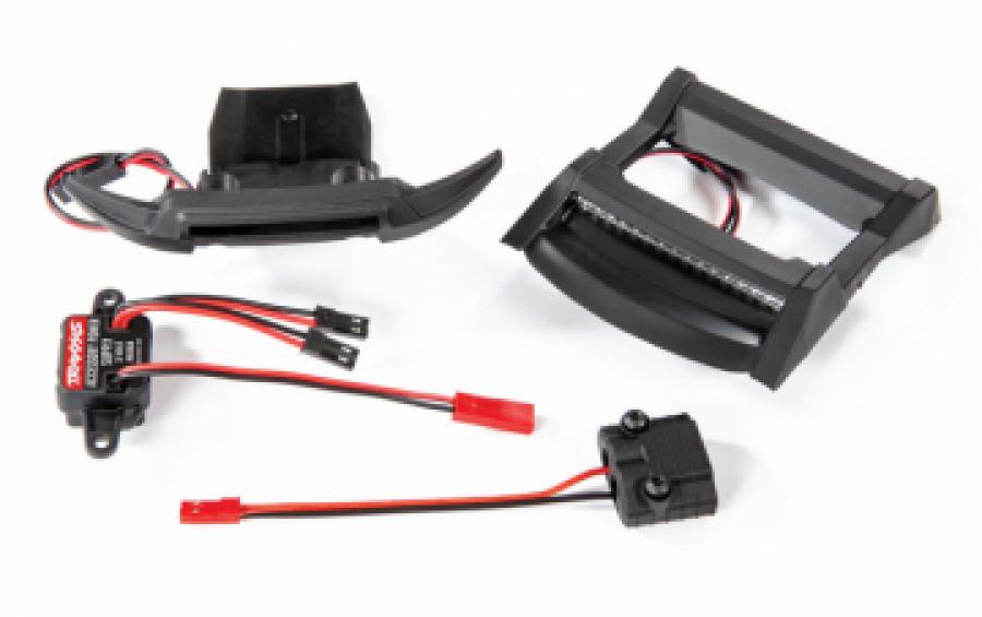 Traxxas LED Light Front & Roof Skid Set Complete  Rustler 4x4 TRX6795