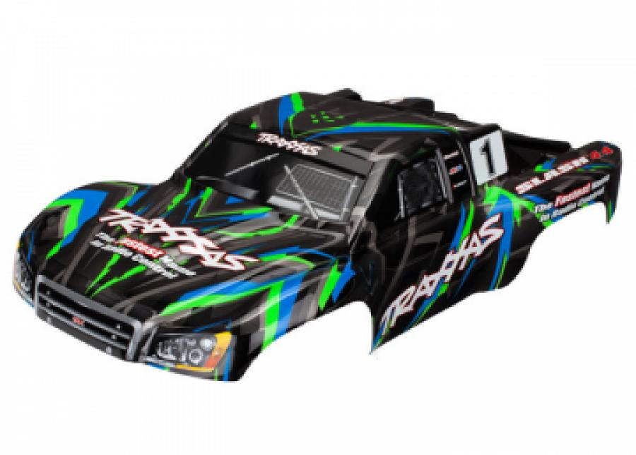 Traxxas Body Slash 4x4 Green TRX6816G