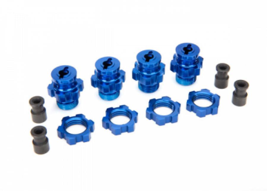 Traxxas Wheel hubs, splined, 17mm, (4) TRX6856X