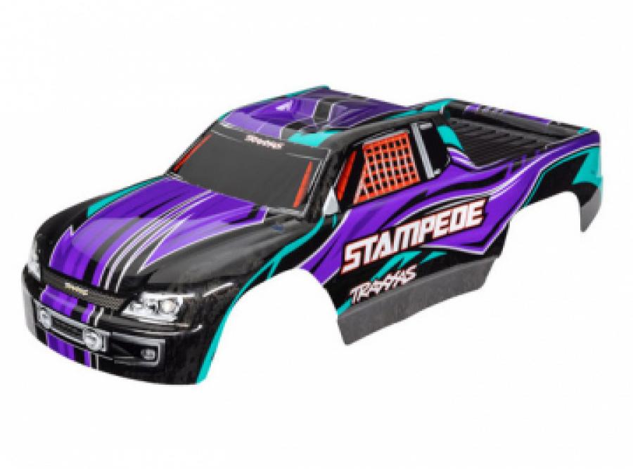 Traxxas Body Stampede 2WD Purple Painted TRX3651P
