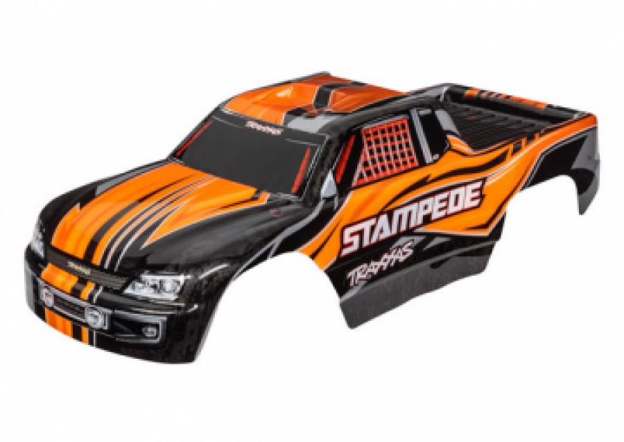 Traxxas Body Stampede 2WD Orange Painted TRX3651T