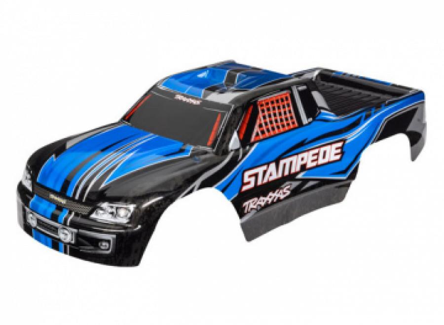 Traxxas Body Stampede 2WD Blue Painted TRX3651X