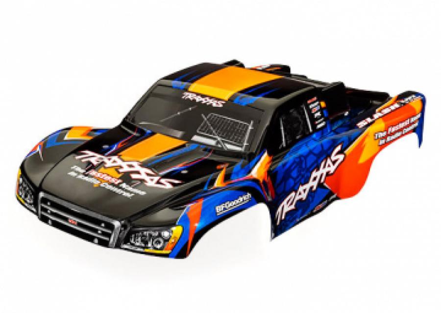 Traxxas Body Slash 2WD/4x4 Orange & Blue Painted TRX6812T