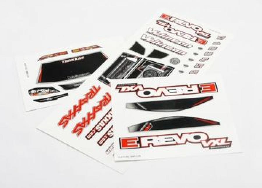 Traxxas Decal Sheets 1/16 E-Revo VXL TRX7113