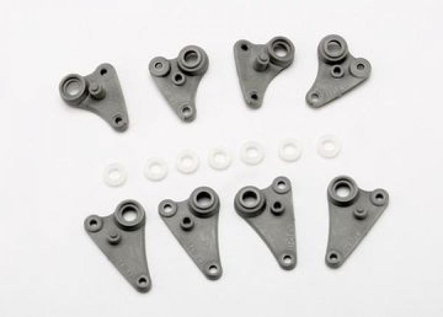 Traxxas Rocker arm set, progressive-2/ plastic bushings (8) TRX7158
