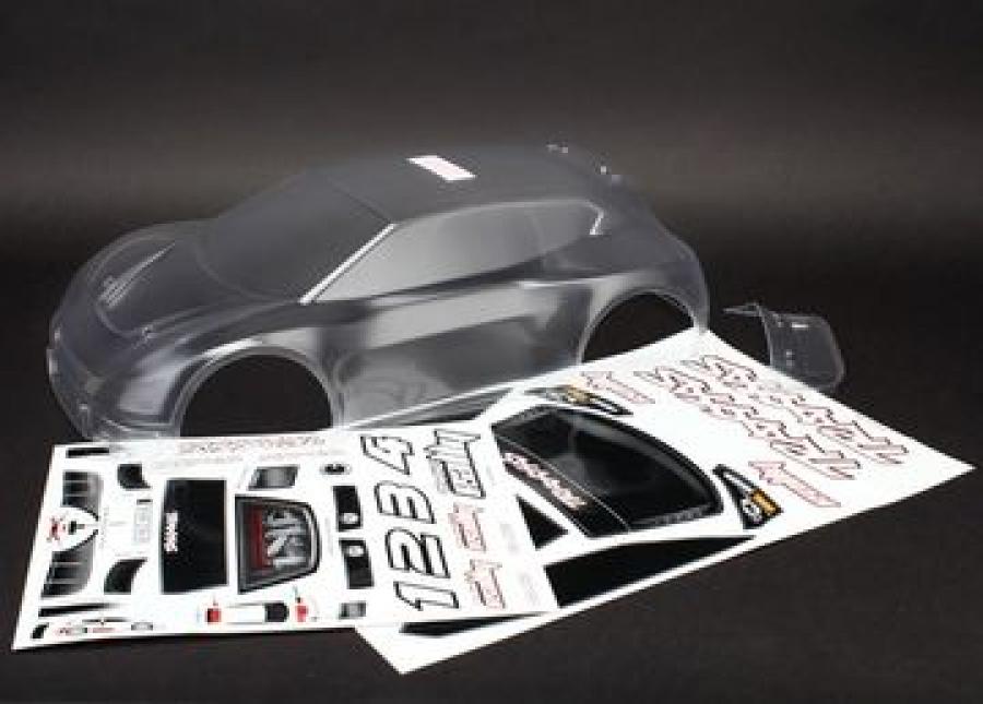 Traxxas Body, 1/10 Rally (clear, requires painting) TRX7411