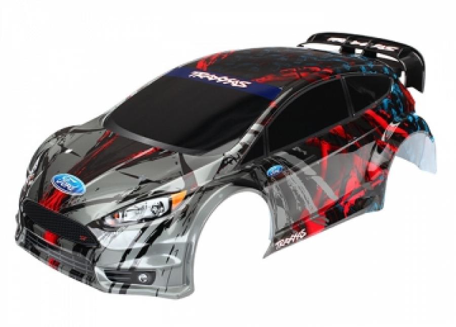 Traxxas Body Ford Fiesta ST Rally Painted TRX7416
