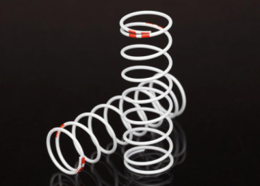 Traxxas Shock Spring White (GTR XX-Long) (0.711 orange) (2) TRX7442