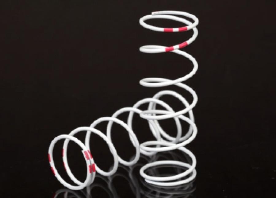 Traxxas Shock Spring White (GTR XX-Long) (0.884 pink) (2) TRX7447