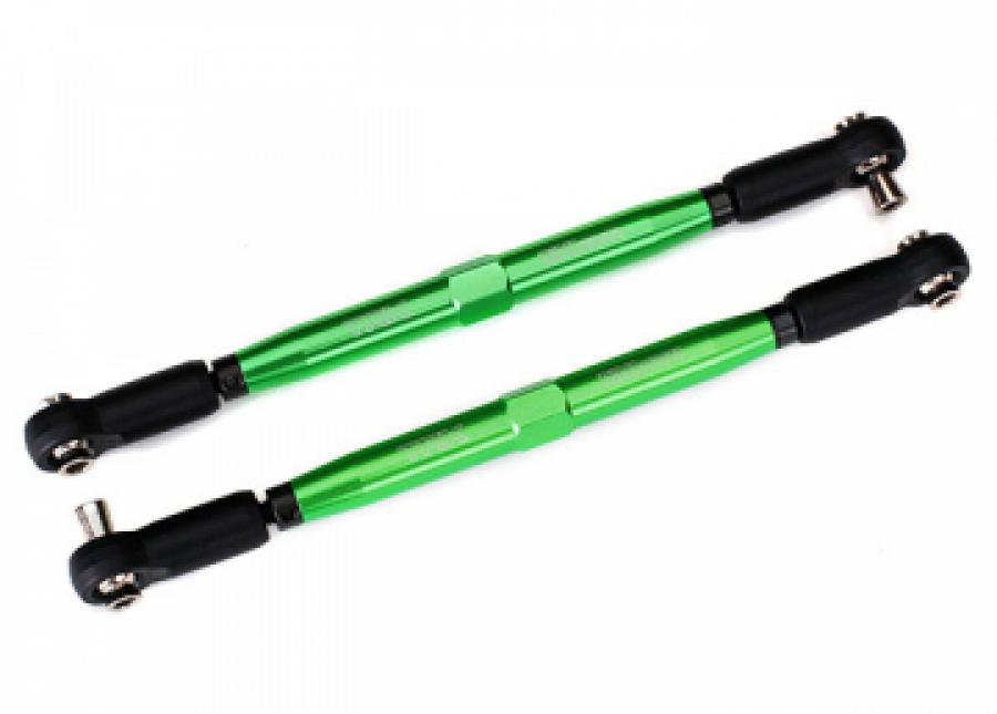 Traxxas Toe Links Alu Green 158mm Adjustable (2) X-Maxx TRX7748G